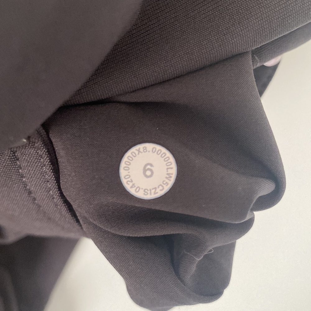 Lululemon City Sleek 5 Pocket Dark Grey Pants Size 6 - Picture 14 of 14